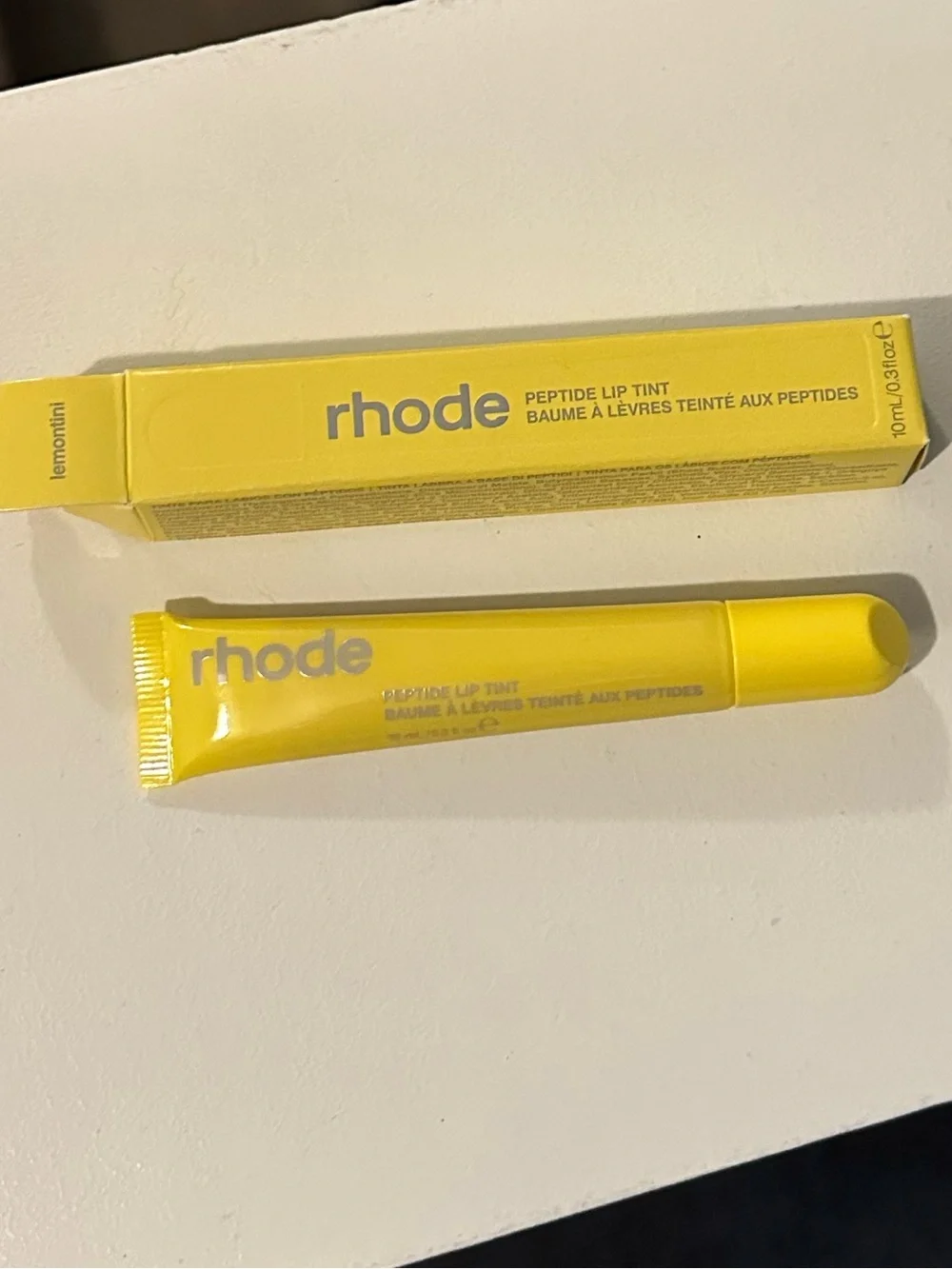 RHODE Peptide Lip Tint Lemontini NIB